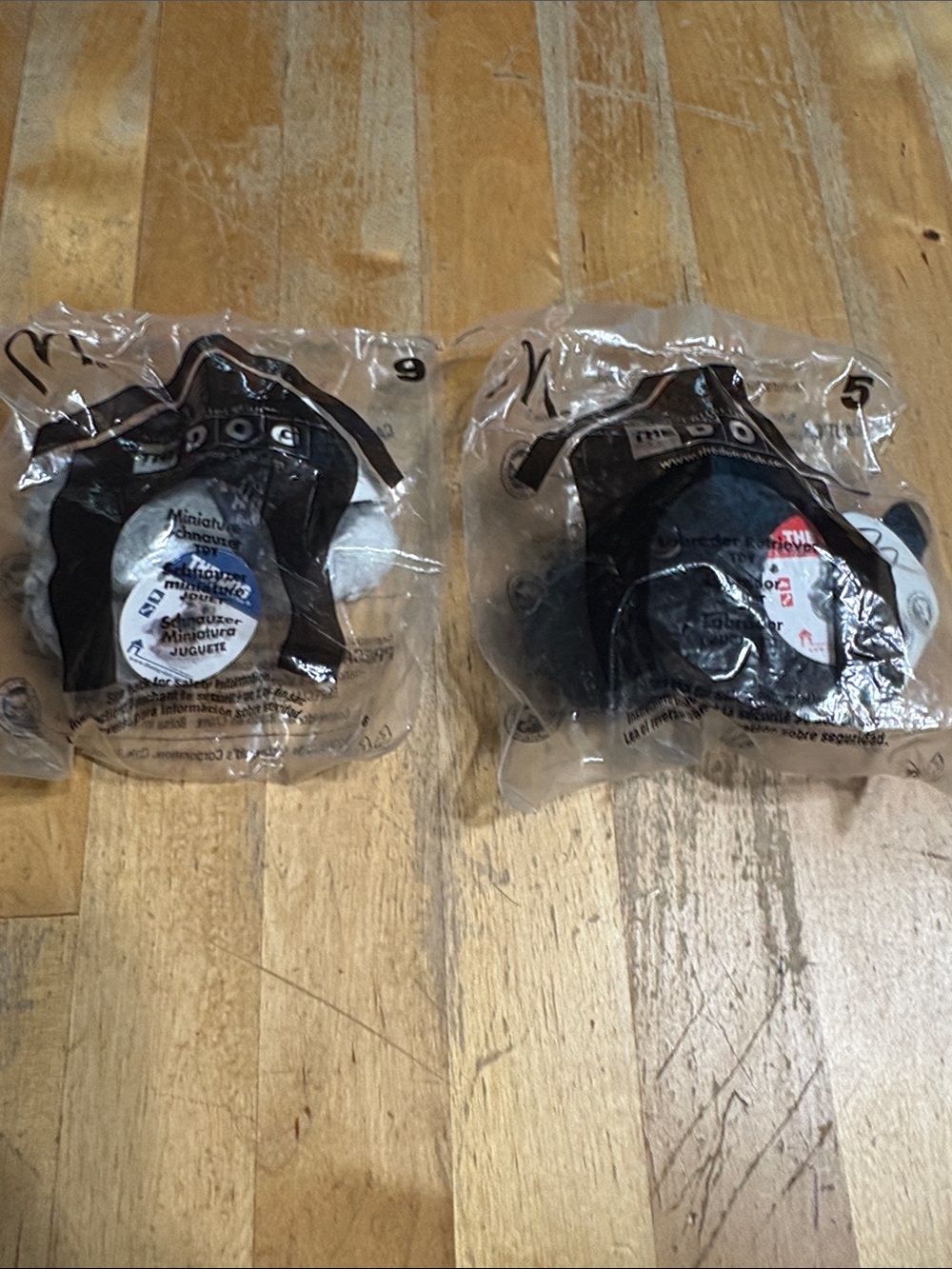 McDonald’s the Dog Collection plush toys
